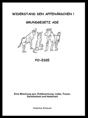 cover image of Widerstand den Affenärschen!